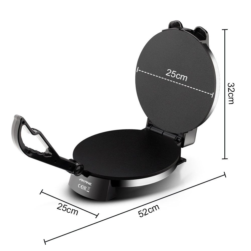 AKANE Cross-border European Standard Household Electric Pancake Maker, Spring Roll Machine, Ready-to-ship Crepe Maker_voghion.com