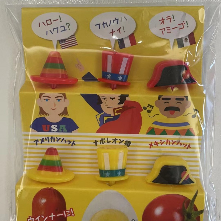 Uso doméstico Cartoon Tenedores para fruta para niños Creativo Animales para niños Set de palillos de plástico para fruta Palillos para fiambrera