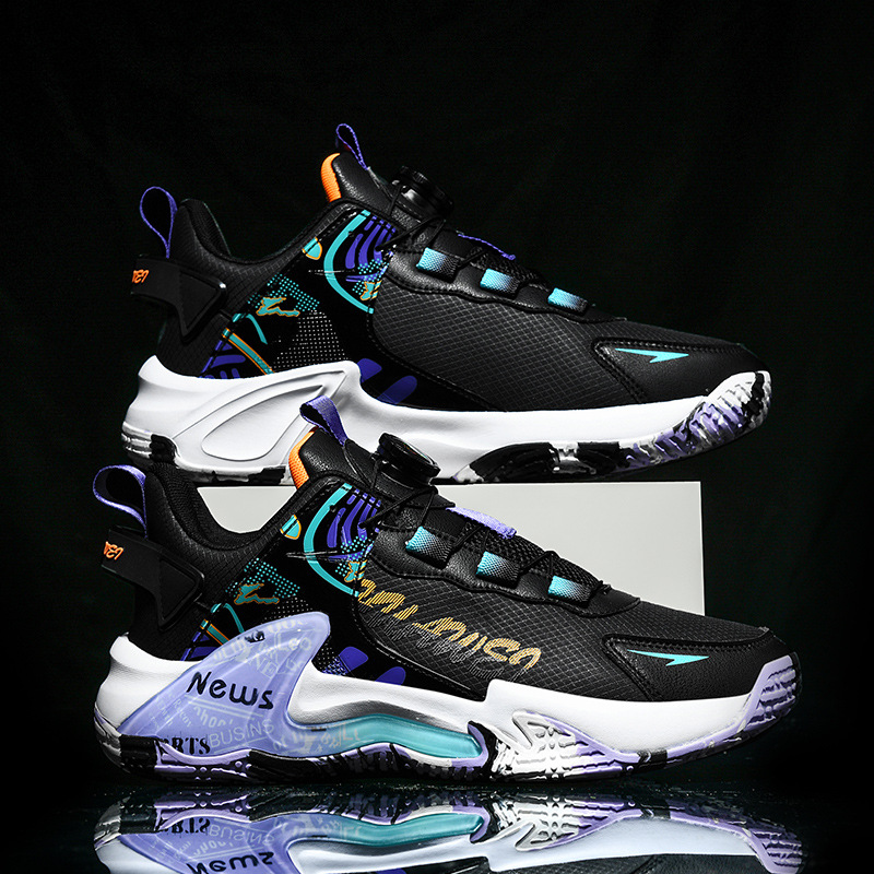 Zapatos deportivos 2024 nuevos ultra-delgados de piel resistente al desgaste, zapatos de moda casuales con suela de goma, zapatos de baloncesto para parejas