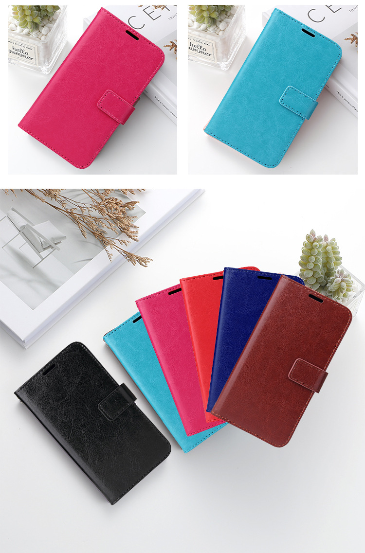 Leather Flip Case For Iphone Protective Wallet Cover_voghion.com