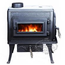 真火燃木壁炉家用取暖炉子烧柴火炉铸铁壁炉欧式别墅壁炉独立式