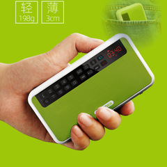 Rolton/樂廷 E500插卡無線藍牙音箱手機迷你便攜戶外音響低音炮