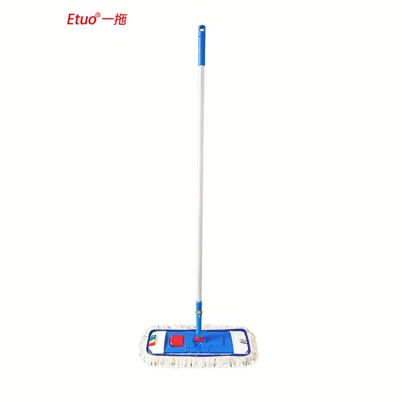 One Mop Single Clip Dust Push Restaurant Hotel Commercial Cloth Set Large Flat Mop Household Dry Mop Wet Mop Wooden Floor