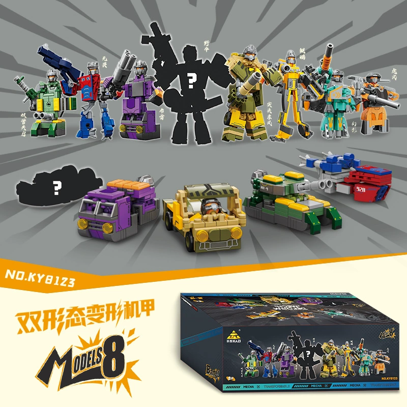 Transformer, robot, constructor, toy for boys