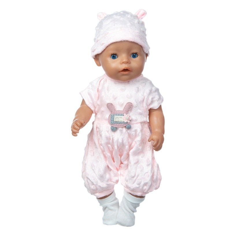 Traje de ropa de muñeca de niña estadounidense Traje de muñeca de 18 pulgadas Traje de una pieza Accesorios de muñeca de juguete Ropa de bebé en stock
