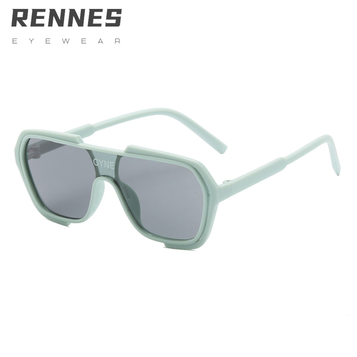 2022 nuevas gafas de sol de montura grande para niños, gafas de estilo retro ins, gafas de sol para niños delgadas de cara redonda de moda europea y americana