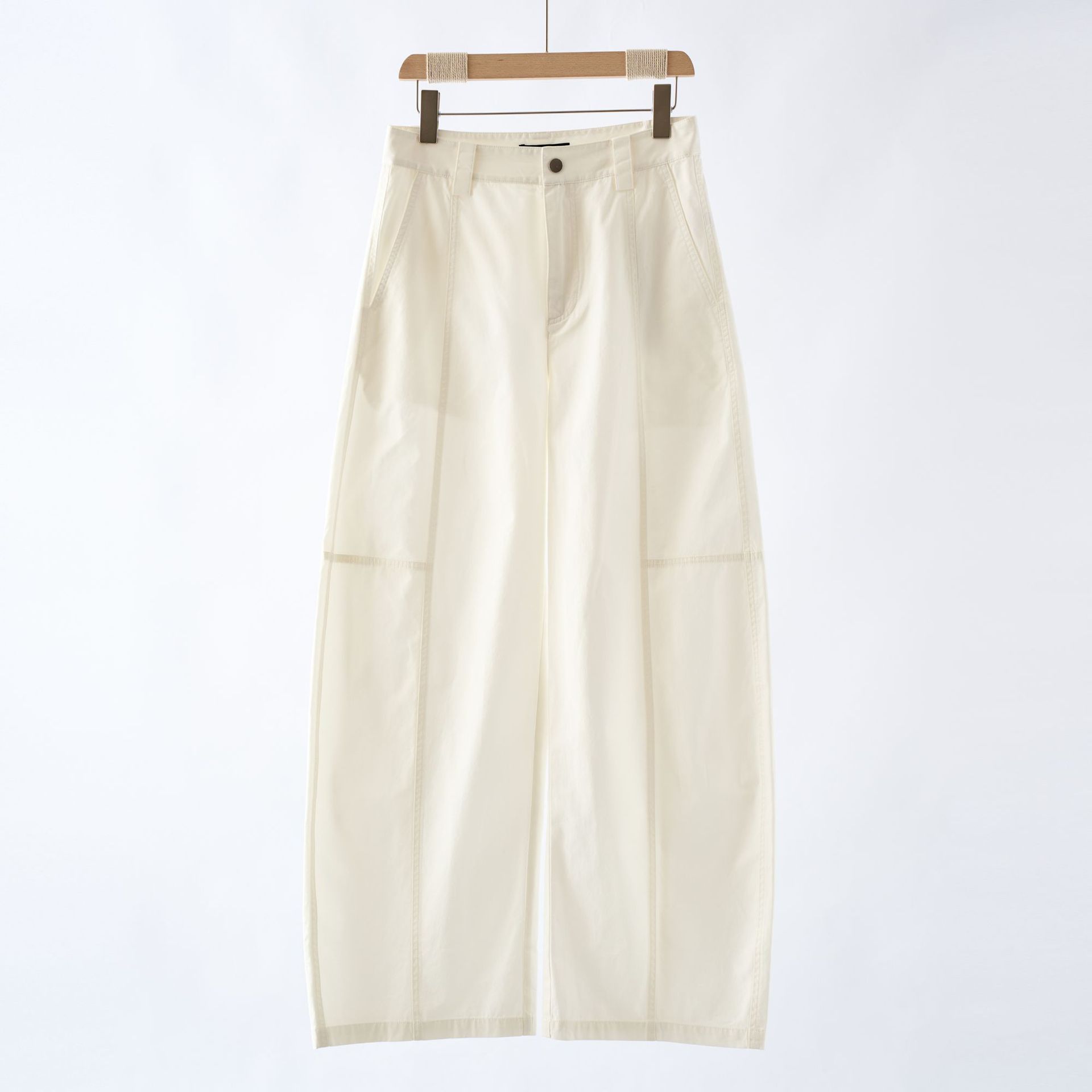 【秦嵐同項神ズボン】木巨上1.3k ~ 2025夏新商品綿質カジュアル曲げ刀ズボン工装ズボン女