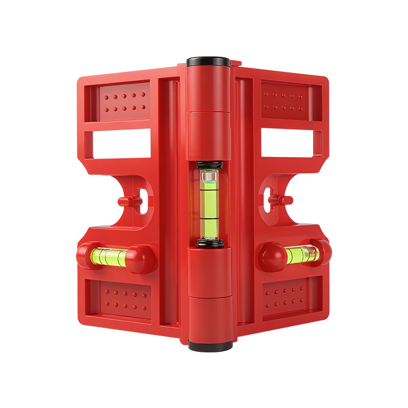 Multifunctional Column Leveler Column Vertical Meter Foldableing Vertical Pole Railing High-Precision Steel Structure Installation Tool Ruler