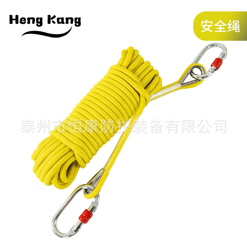 Фабрика поставляет открытый альпинистский трос для воздушных работ страховочный трос 10 мм скоростной падающий спасательный трос