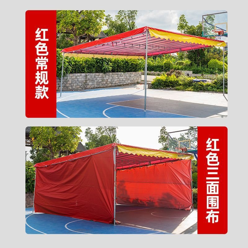 户外帐篷摆摊雨棚伸缩挡风遮雨店停车棚铺斜面工地遮阳门口酒席