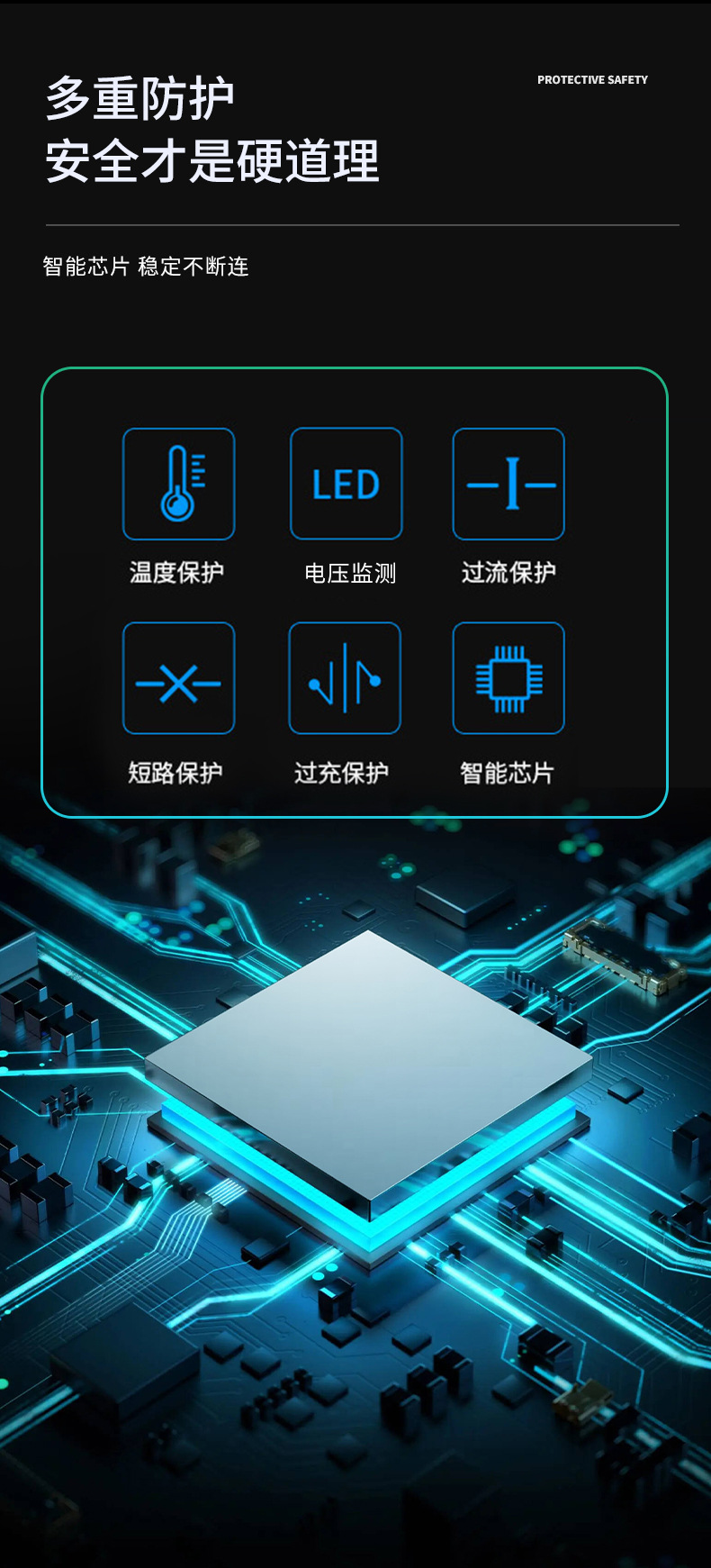 Car Mp3 Player, High-Quality Car Bluetooth Player, Ambient Light, Fast Charging for Mobile Phones, Comes with Charging Cable