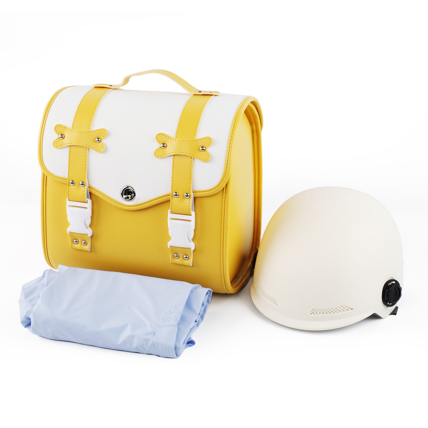 Hot-Selling Colorful Rear Trunk Bag for Electric Vehicles, Large Capacity Storage Bag for Electric Bikes, Can Hold a Helmet