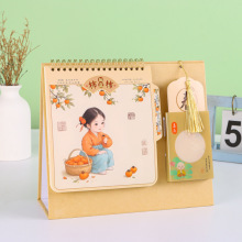 2026年广告台历式定制马年台历企业月历日历办公桌面装饰台历订做