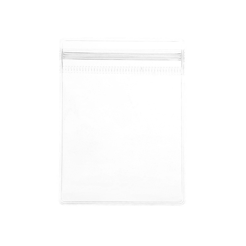 PVC transparente joyería ziplock bolsa joyería anti-oxidación bolsa de almacenamiento anillo pendientes collar portátil embalaje bolsa protectora