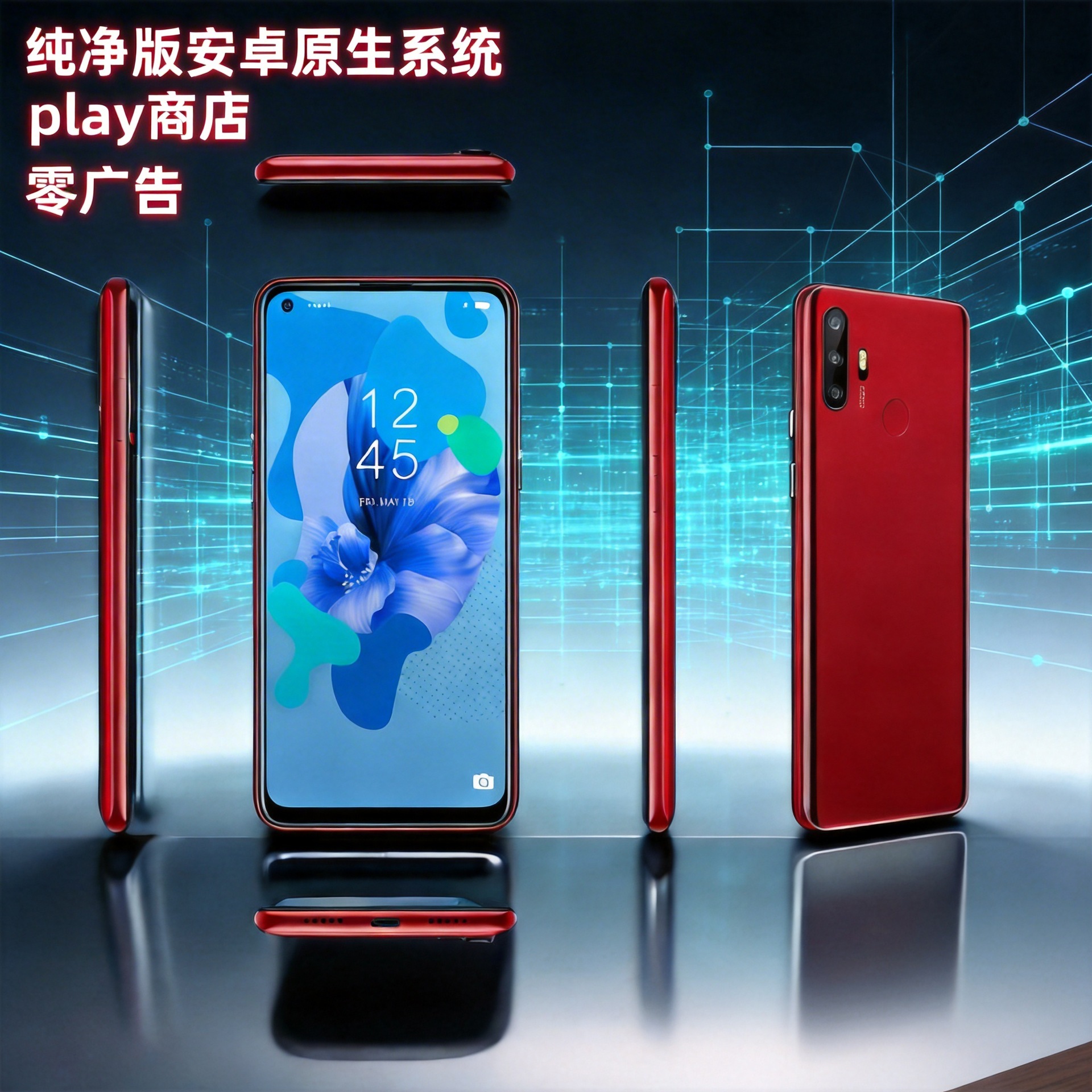 Pure Version of Three-Network Android Phone, Brand New, Unopened, with Market Root Permissions, Dual Sim Dual Mode, Wholesale from the Source