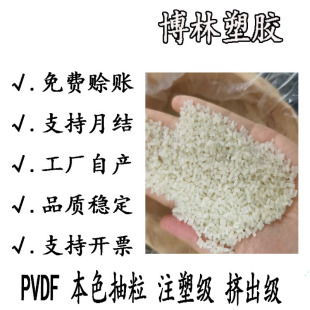 Fluoroplastic PVDF Polyvinylidene Fluoride Raw Material Granulating 720 High Temperature Resistance Chemical Corrosion Resistance Injection Molding Extrusion Grade