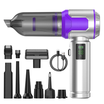Intelligent Dust Removal, Wireless Charging, Tozsoranlar - private-model-new-model-cy-116-silver-purple-round-head