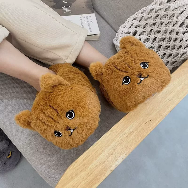 Картонные нескользящие тёплые indoor обувь, комфортная обувь для беременных, тапочки
