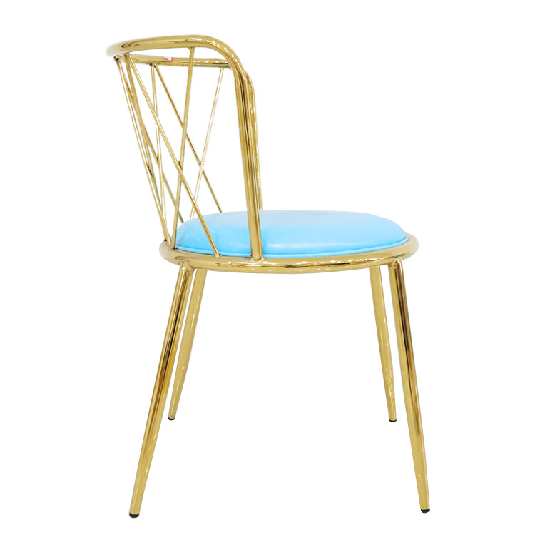 Sillas de comedor de lujo moderno sillas de comedor de exportación sillas simples sillas de lujo ligeras sillas de respaldo de alta calidad