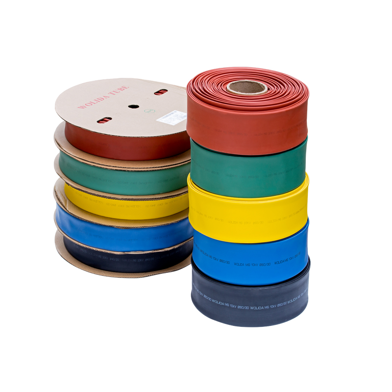 Aislamiento grueso de 10KV tubo de alta tensión de color retráctil térmico manguito protector de barra de bus manguito retráctil ignífugo de cable eléctrico eléctrico