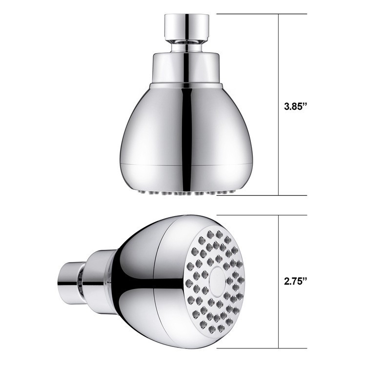 American-style cross-border showerhead for foreign trade, concealed shower head, 3-inch small top spray pressurized water-saving bathhouse showerhead undefined