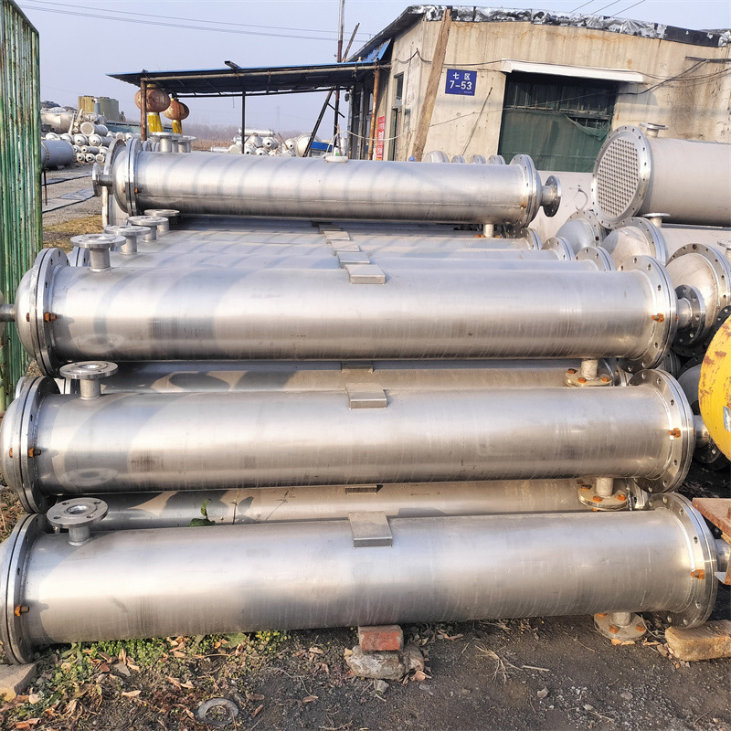 处理二手冷凝器  列管式真空换热设备  化工常压式换热设备