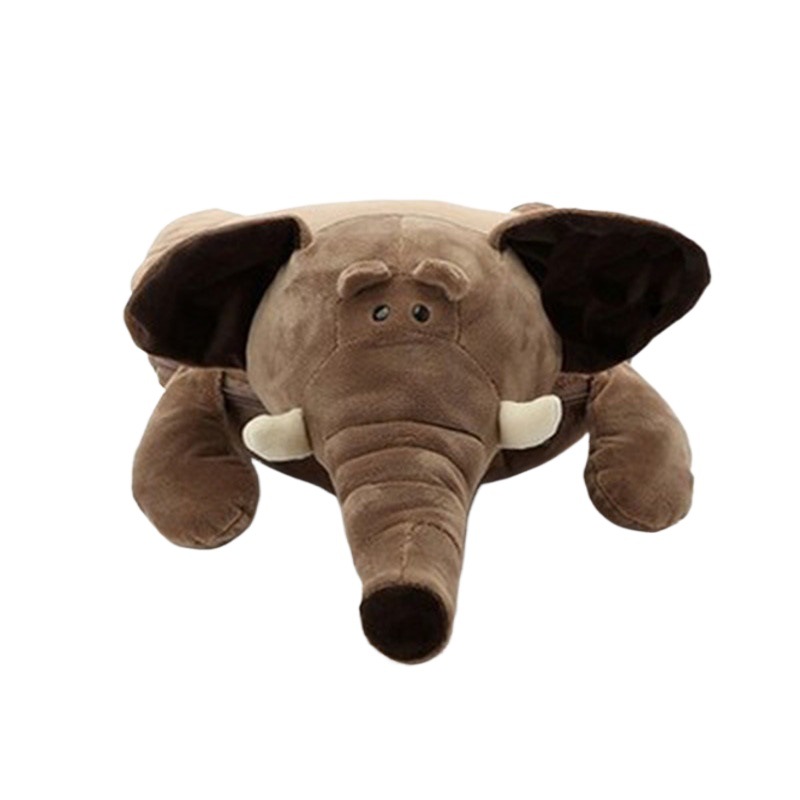 Almohada de Peluche con Diseño de Animal de Dibujos Animados, Manta Multifuncional Dos en Uno para Aire Acondicionado, Oficina, Siesta, Auto