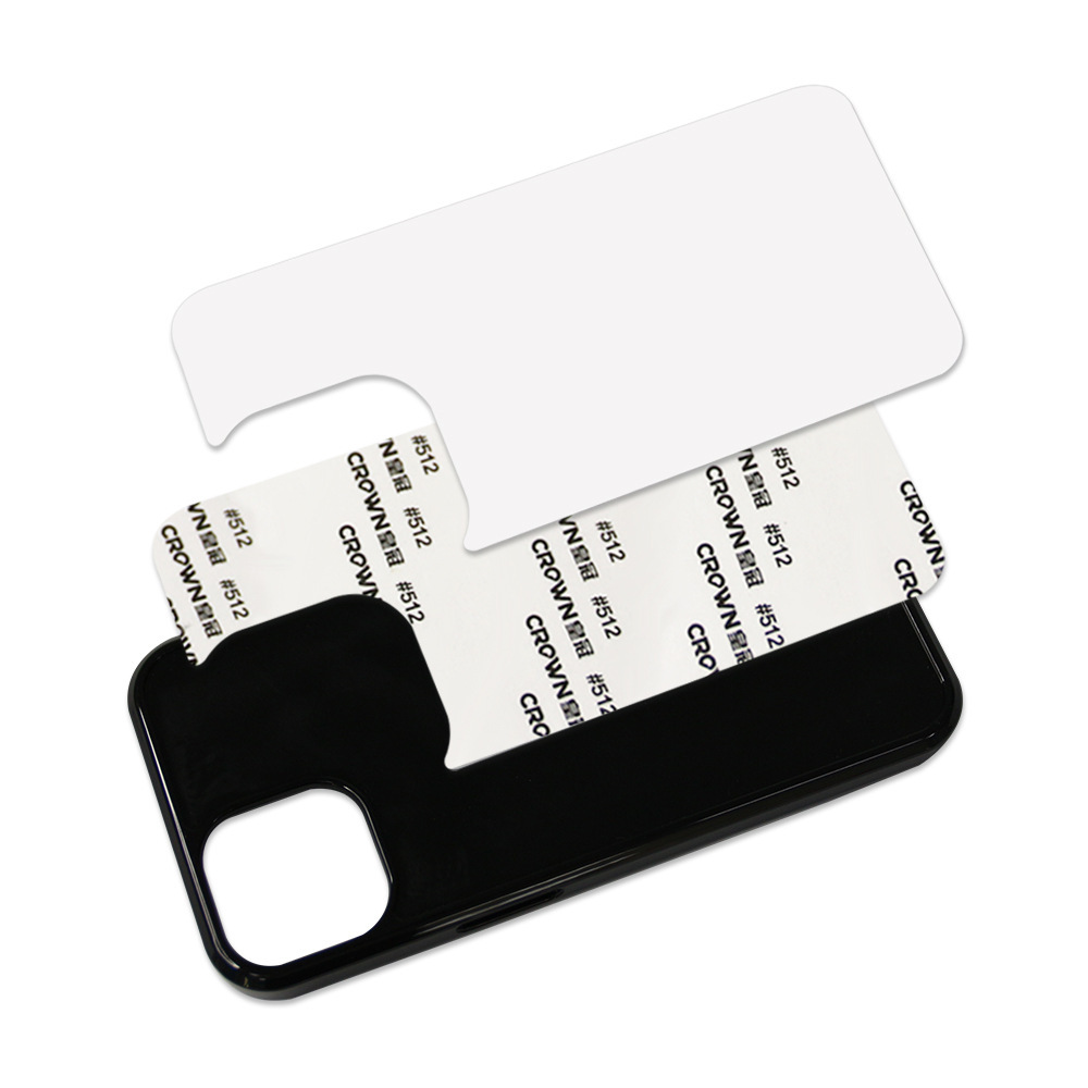 Aplicable a la caja del teléfono de la transferencia térmica de Apple 13 iPhone8 Feilin caja del teléfono duro borde teléfono caso en blanco material