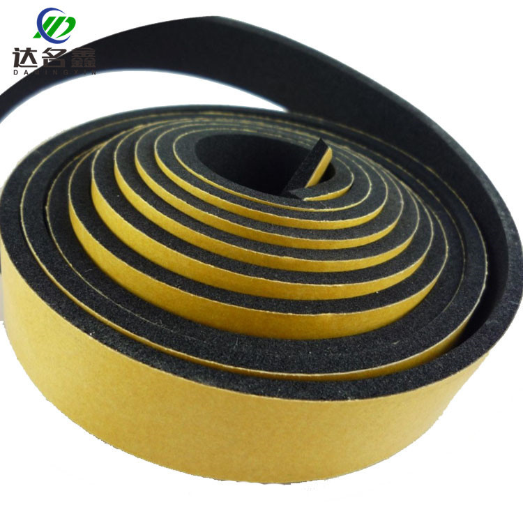 供应cr海绵条 cr密封条 发泡氯丁橡胶条 氯丁橡胶发泡材料海绵条