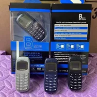 MaFam BM70 GSM телефон Bluetooth — компактный кнопочный мини-мобильник, цвета черный/серый/синий