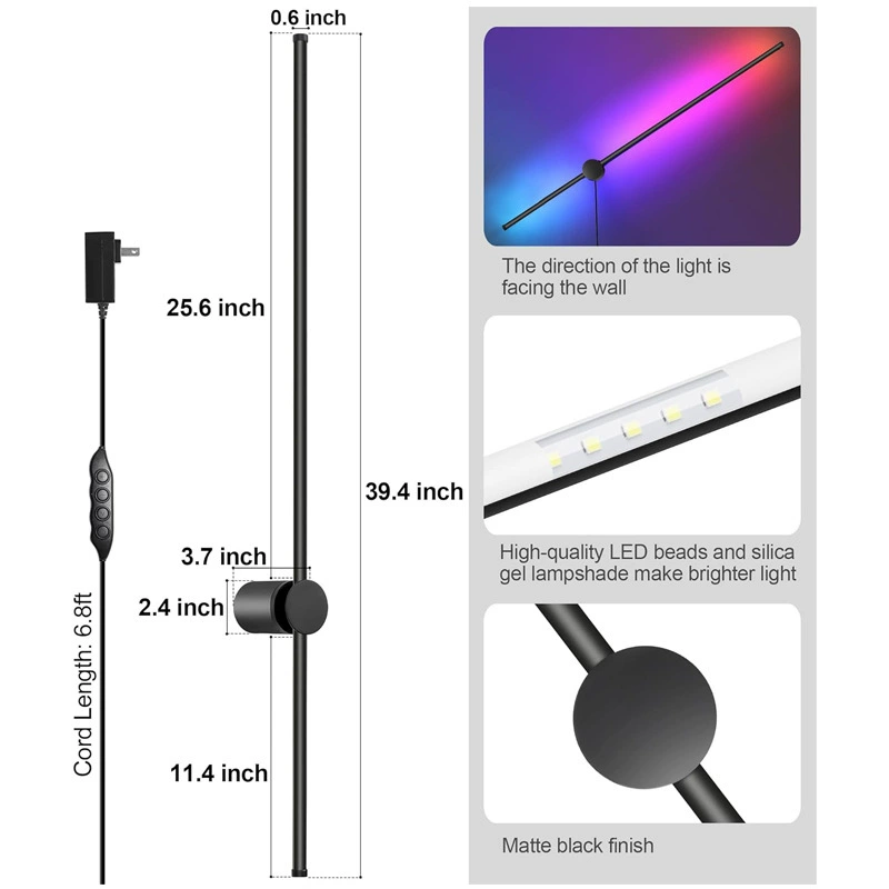 Настенный светильник LED для кровати, бренд Jusheng