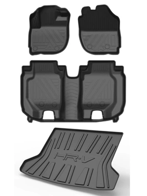 Universal Foot Pad Honda Hrv Binzhi Hr-V/Vezel/Xrv - left-hand-drive-14-24-years-binzhi-hr-v-with-magic-seats-in-the-rear-tpe-floor-mats-trunk-mat-full-tpe-special-car-dedicated