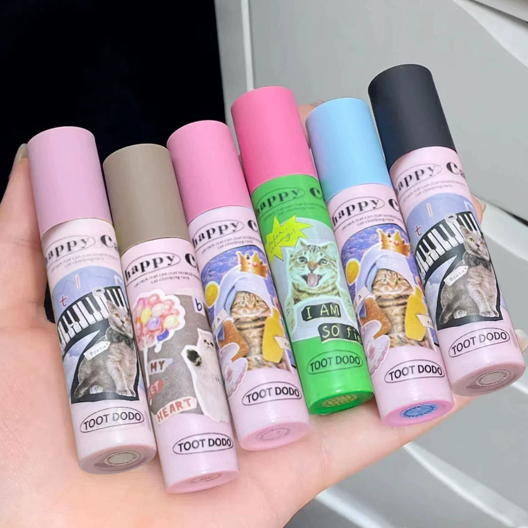 Косметический гель для губ Velvet Lip Glow для кошки Toot Dodo Happy, белый и водостойкий, не теряет цвет, вдохновение ins, студенты, вечер cheap students