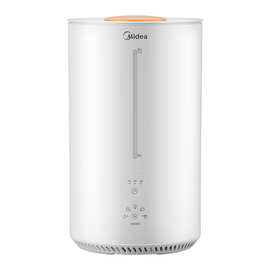 美.的暖雾加湿器家用桌面客厅卧室空调轻音新款白色SR-3R50智能