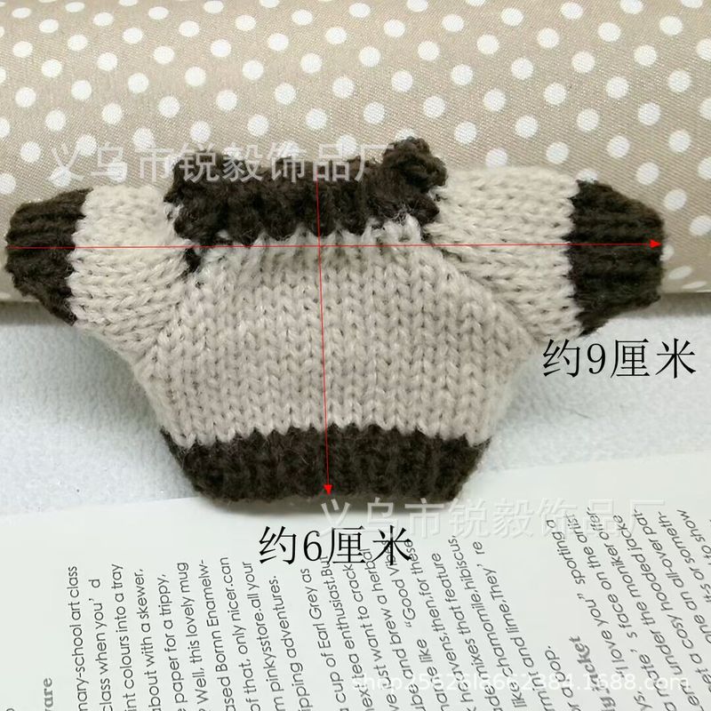 ファッションストライプのシンプルな人形の小さい服は色を合わせます。|undefined