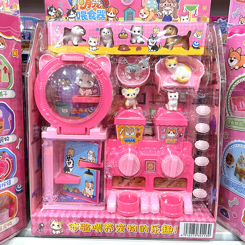 Niños jugar a las casitas de juguete simulación supermercado cajero tienda conveniencia venta escena traje niños y niñas regalo vacaciones
