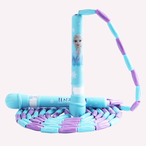Disney Bamboo Rope Jumping Rope for Children, Primary School Students, Kindergarten, First Class Beginners, First Grade Elementary School Gods