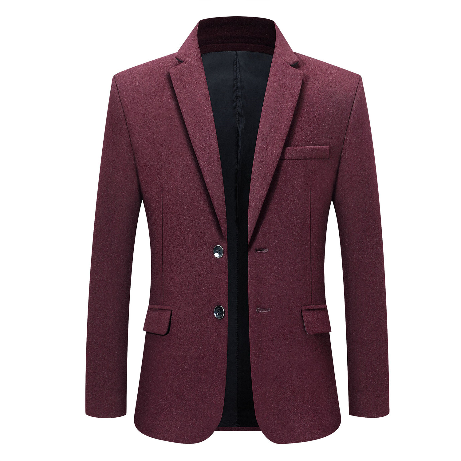 2023 Otoño e Invierno nuevos hombres traje de mediana edad papá de los hombres traje engrosado casual chaqueta de los hombres al por mayor