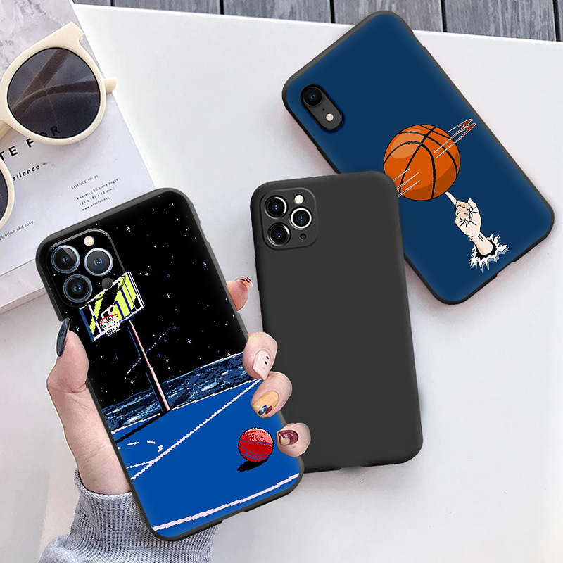 For Apple Iphone Mini Astronaut Basketball Soft Camera Case