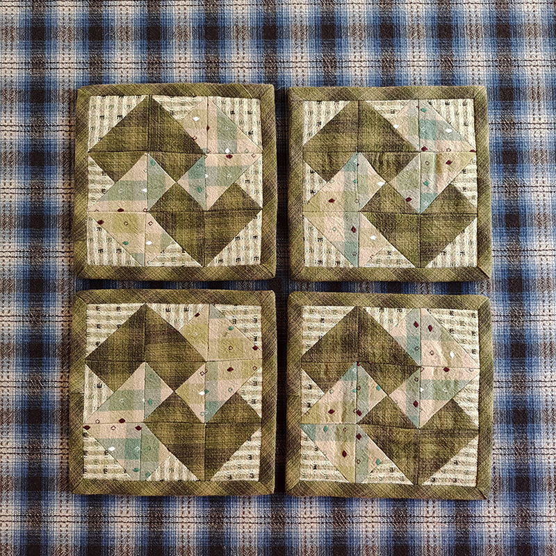 Primer paño teñido estera de té hecho a mano DIY patchwork corredor de mesa bordado Lu bordado estera de la placa de té Zen camino de mesa té arte de la vendimia toalla de té
