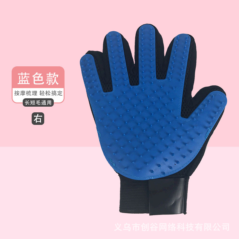 파란색 오른손