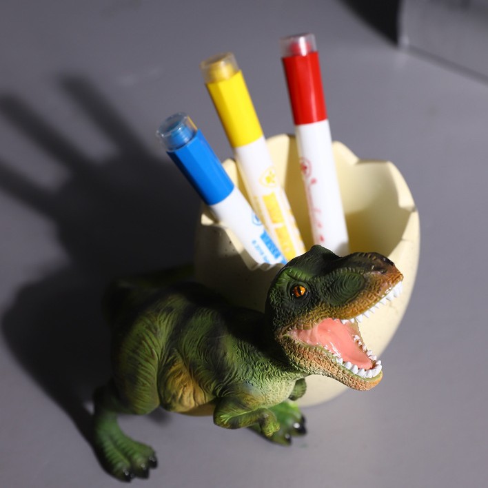 Cartoon Pen Holder Ornaments, Children's Day Gifts, Resin Crafts, Desktop Stationery Storage Box, Wholesale Creative