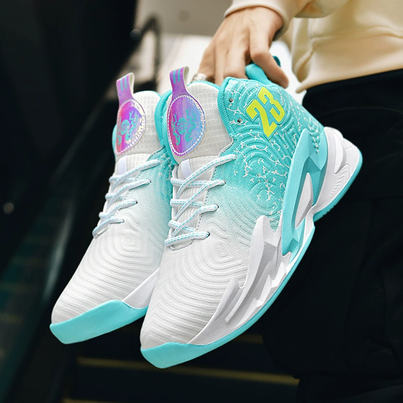 Баскетбольная обувь мужские армейские ботинки кроссовки осенне-зимние новые кожаные поверхности Боевая резиновая подошва Молодежные студенческие Кроссовки мужские волосы поколение