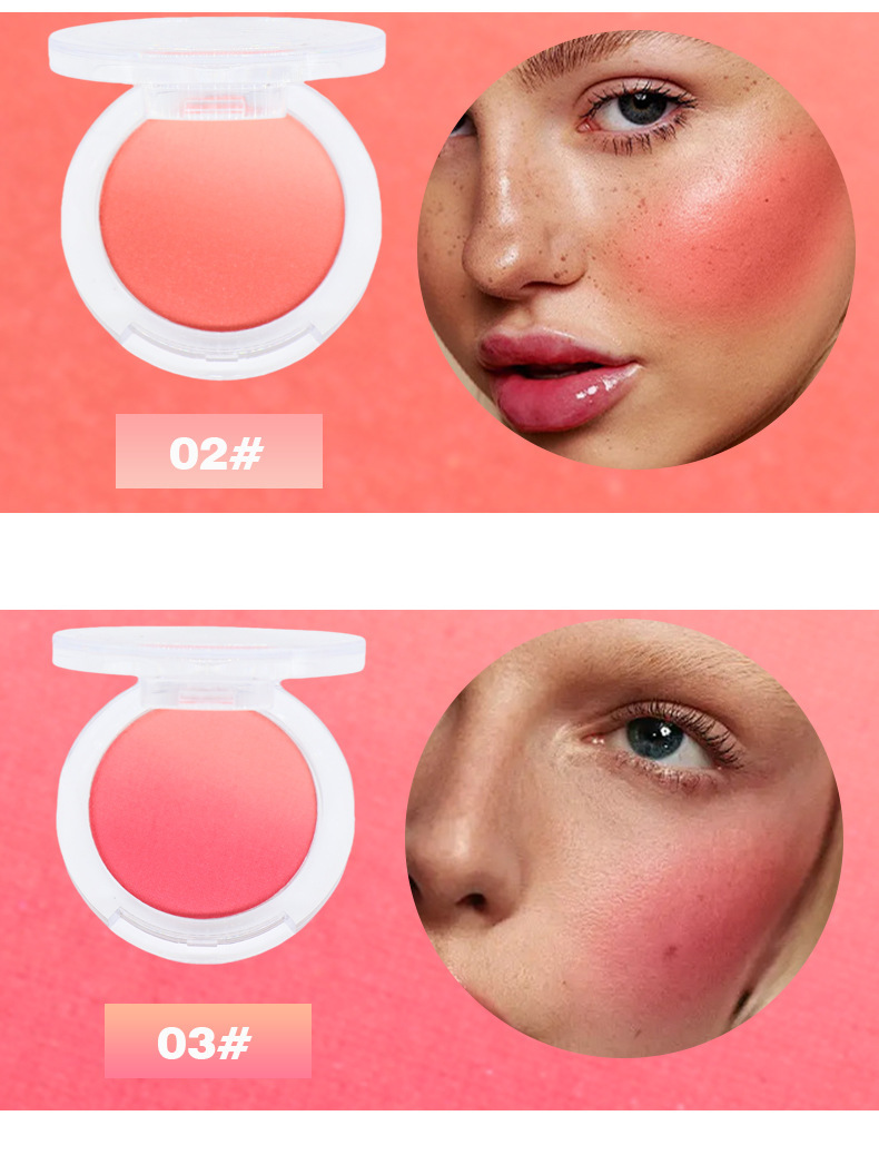 Palette blush et contour gradient naturel teinte nude makeup_voghion.com