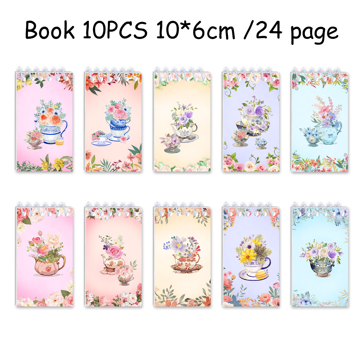 Semanas Sanrio cuaderno de mano de dibujos animados de alto valor de cara cuaderno de bobina cuaderno decoración de fiesta acompañante cuaderno de notas