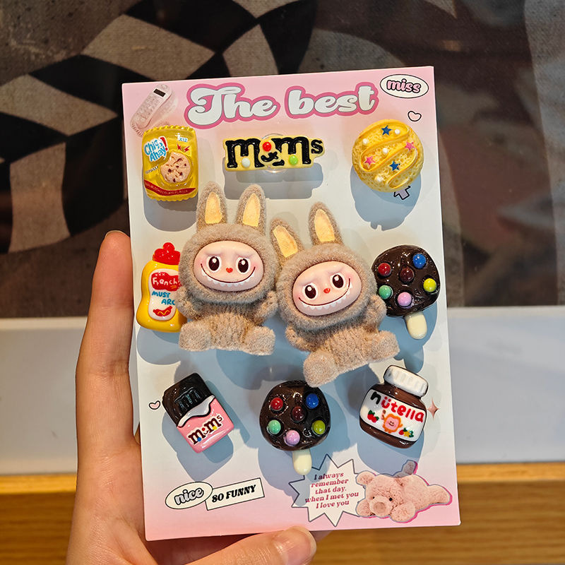 LABUBU 人気の靴の花新しいアイスクリーム靴の花取り外し可能な DIY 夏のトレンディな下駄靴の花靴バックル|undefined