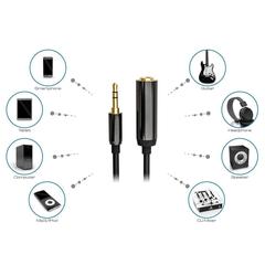 Amazon audio cable oxygen-free copper gold-plated 3.5 mm to 6.35/6.5 digital microphone guitar adapter cable