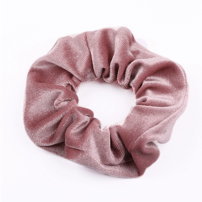 Hair Scrunchie (Swan) multicolour, European style, simple elegant design, 9.5×3.5 cm