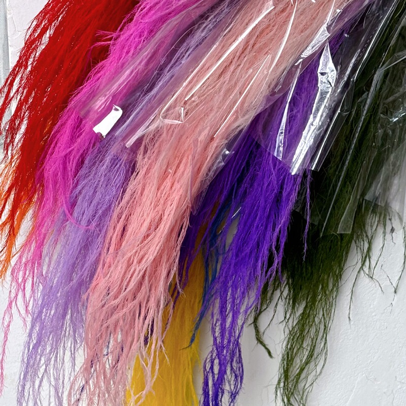 Dragon's Beard Grass Wedding Decoration, Feather Grass Fireworks Bouquet Materials, Factory Direct Sales, Chinese Valentine's Day Eternal Flower Materials