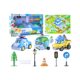 Rongdafeng Genuine Deformed Police Car Poli Rescue Team Poli Deformed Robot Wholesale Large Children's Toys